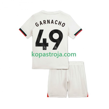 Billiga Fotbollströjor Chelsea Alejandro Garnacho 49 Barn Borta tröja 2025/26 Kortärmad